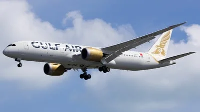 Gulf Air A9C-FJ Boeing 787-9 Dreamliner