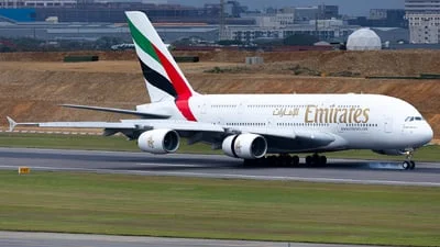 Emirates A6-EDP Airbus A380-861