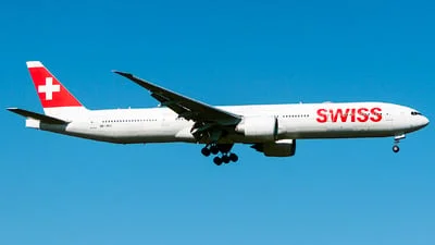 Swiss HB-JNG Boeing 777-3DEER