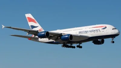 British Airways G-XLED Airbus A380-841
