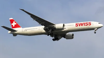 Swiss HB-JNB Boeing 777-3DEER