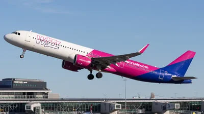 Wizz Air HA-LVD Airbus A321-271NX