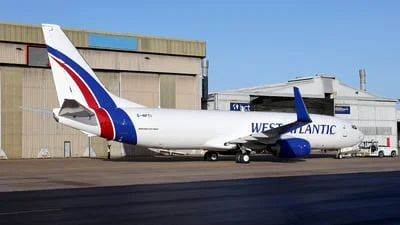West Atlantic Airlines G-NPTI Boeing 737-8F2(BCF)