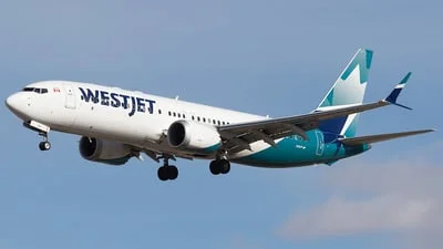 WestJet Airlines C-GXWJ Boeing 737-8 MAX