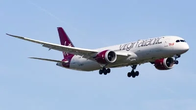 Virgin Atlantic Airways G-VBZZ Boeing 787-9 Dreamliner