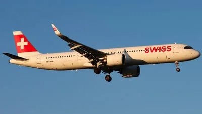 Swiss HB-JPB Airbus A321-271NX