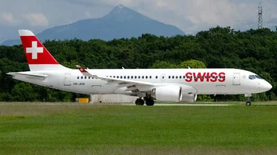 Swiss HB-JCH Bombardier CSeries CS300