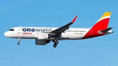 Iberia EC-NFZ Airbus A320-251N