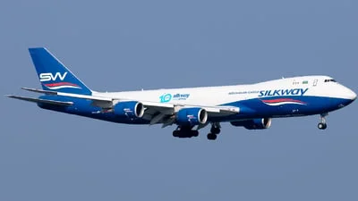 Silk Way West Airlines VQ-BVC Boeing 747-83QF
