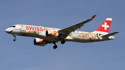 Swiss HB-JCA Bombardier CSeries CS300