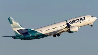 WestJet Airlines C-GFJD Boeing 737-8 MAX