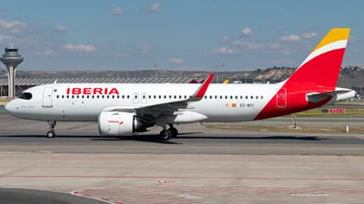 Iberia EC-NTI Airbus A320-251N