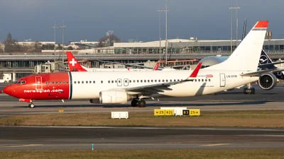 Norwegian LN-DYR Boeing 737-8JP