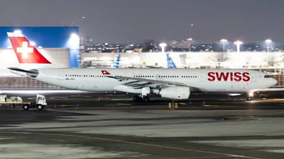 Swiss HB-JHJ Airbus A330-343