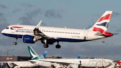 British Airways G-TTNK Airbus A320-251N