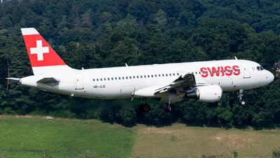 Swiss HB-JLQ Airbus A320-214