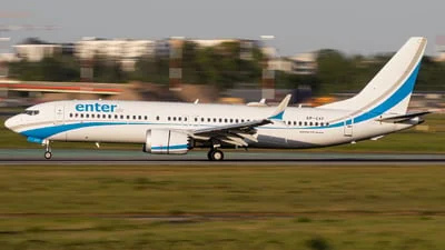 Enter Air SP-EXF Boeing 737-8 MAX