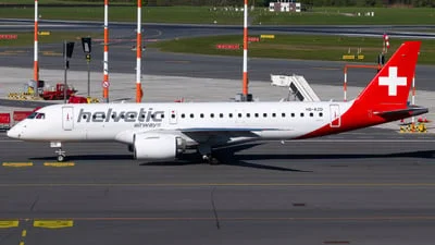 Helvetic Airways HB-AZD Embraer ERJ-190-300STD