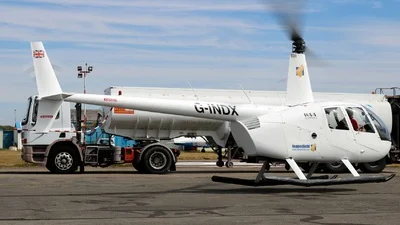 Private G-INDX Robinson R44 Clipper II