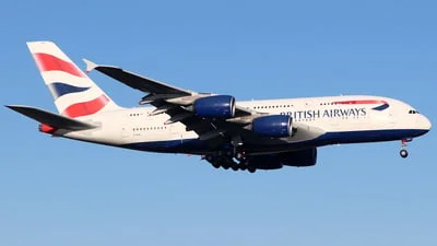 British Airways G-XLEJ Airbus A380-841