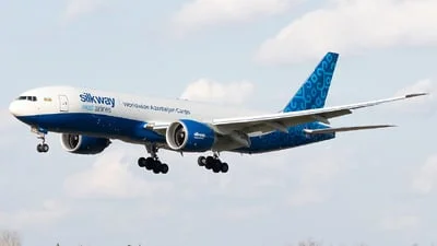 Silk Way West Airlines VP-BAU Boeing 777-F