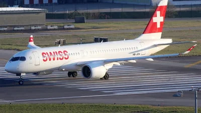 Swiss HB-JCN Bombardier CSeries CS300