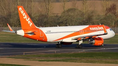 easyJet G-EZWY Airbus A320-214
