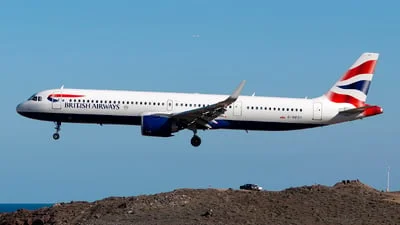British Airways G-NEOY Airbus A321-251NX