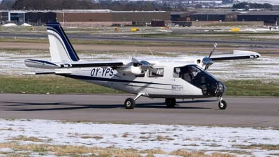 Bio flight OY-YPS Vulcanair P.68 Observer 2