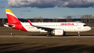 Iberia EC-NTP Airbus A320-251N