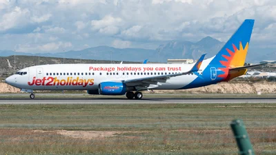 Jet2.com G-JZHK Boeing 737-8MG