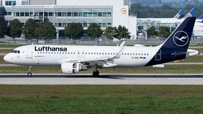 Lufthansa D-AIUF Airbus A320-214