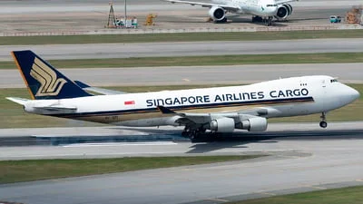 Singapore Airlines Cargo 9V-SFI Boeing 747-412F(SCD)
