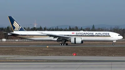Singapore Airlines 9V-SWS Boeing 777-312ER