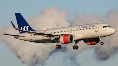 SAS Connect EI-SIH Airbus A320-251N