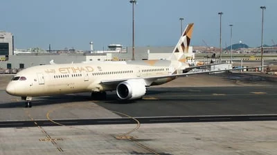 Etihad Airways A6-BNK Boeing 787-9 Dreamliner