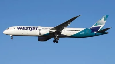 WestJet Airlines C-GKKN Boeing 787-9 Dreamliner