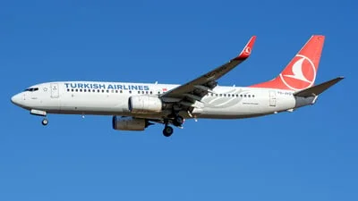 Turkish Airlines TC-JVO Boeing 737-8F2