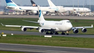Challenge Airlines OO-ACF Boeing 747-4EVERF