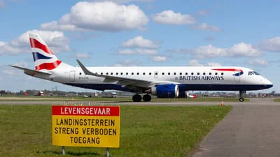 British Airways (BA CityFlyer) G-LCYK Embraer ERJ-190-100LR