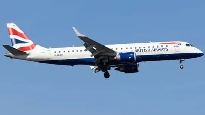 British Airways (BA CityFlyer) G-LCAB Embraer ERJ-190-100SR
