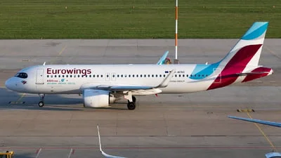 Eurowings D-AENG Airbus A320-251N