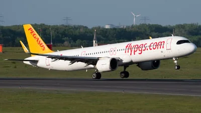 Pegasus Airlines TC-RBJ Airbus A321-251NX
