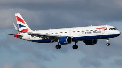 British Airways G-TNEF Airbus A321-251NX