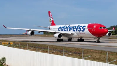 Edelweiss Air HB-JMD Airbus A340-313X