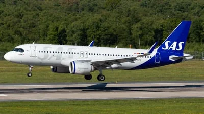 SAS Connect EI-SCG Airbus A320-251N