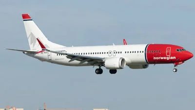 Norwegian SE-RTT Boeing 737-8 MAX