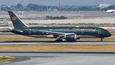 Royal Jordanian JY-BAH Boeing 787-8 Dreamliner