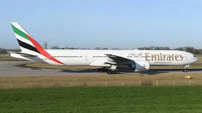 Emirates A6-EQG Boeing 777-31HER