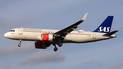 SAS Connect EI-SIF Airbus A320-251N